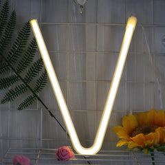 Custom Number and Letters LED Neon Light Signs for Wall Decor