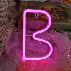 Custom Number and Letters LED Neon Light Signs for Wall Decor