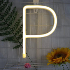 Custom Number and Letters LED Neon Light Signs for Wall Decor