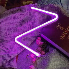 Custom Number and Letters LED Neon Light Signs for Wall Decor