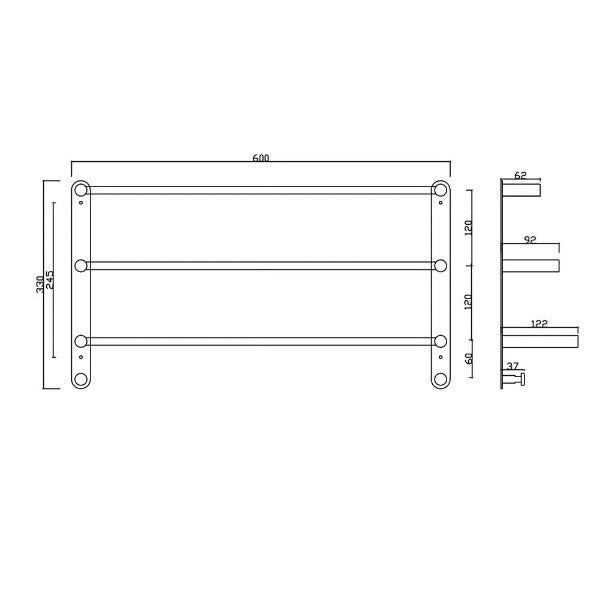 Bath Towel Bar