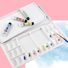 watercolor paint pallet