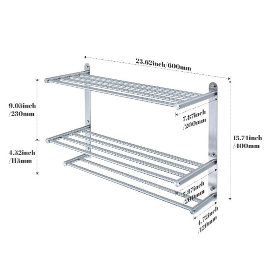 bath towel shelf