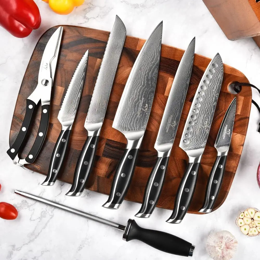 knives set for kitchen