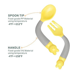 toddler forks and spoons for self feeding