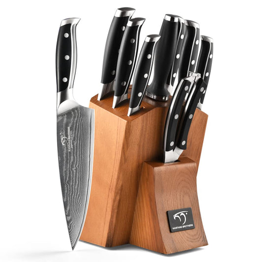 Damascus Knife Set for Kitchen