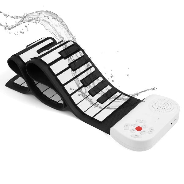black Roll Up piano