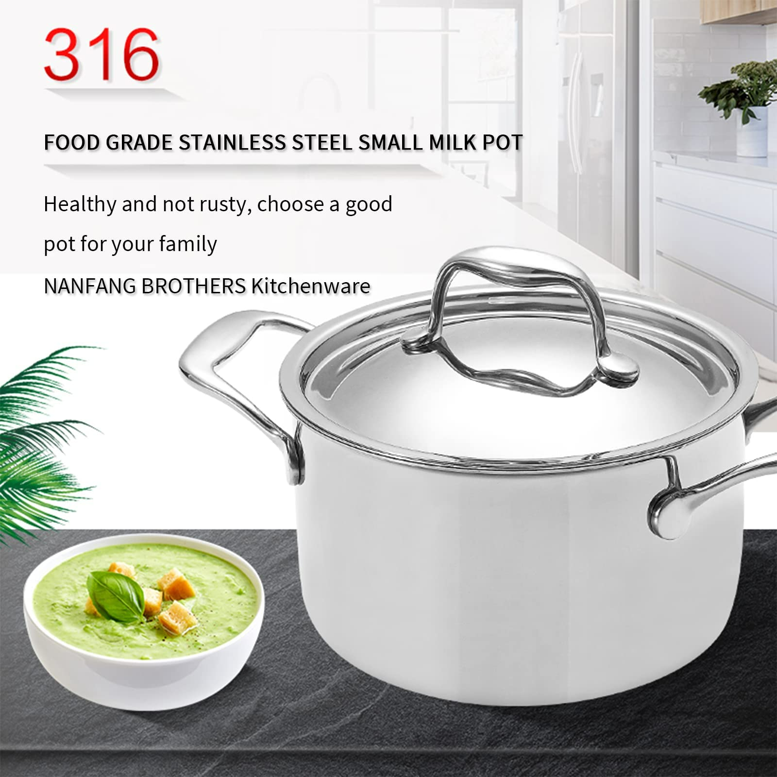 Stainless Steel milk pot