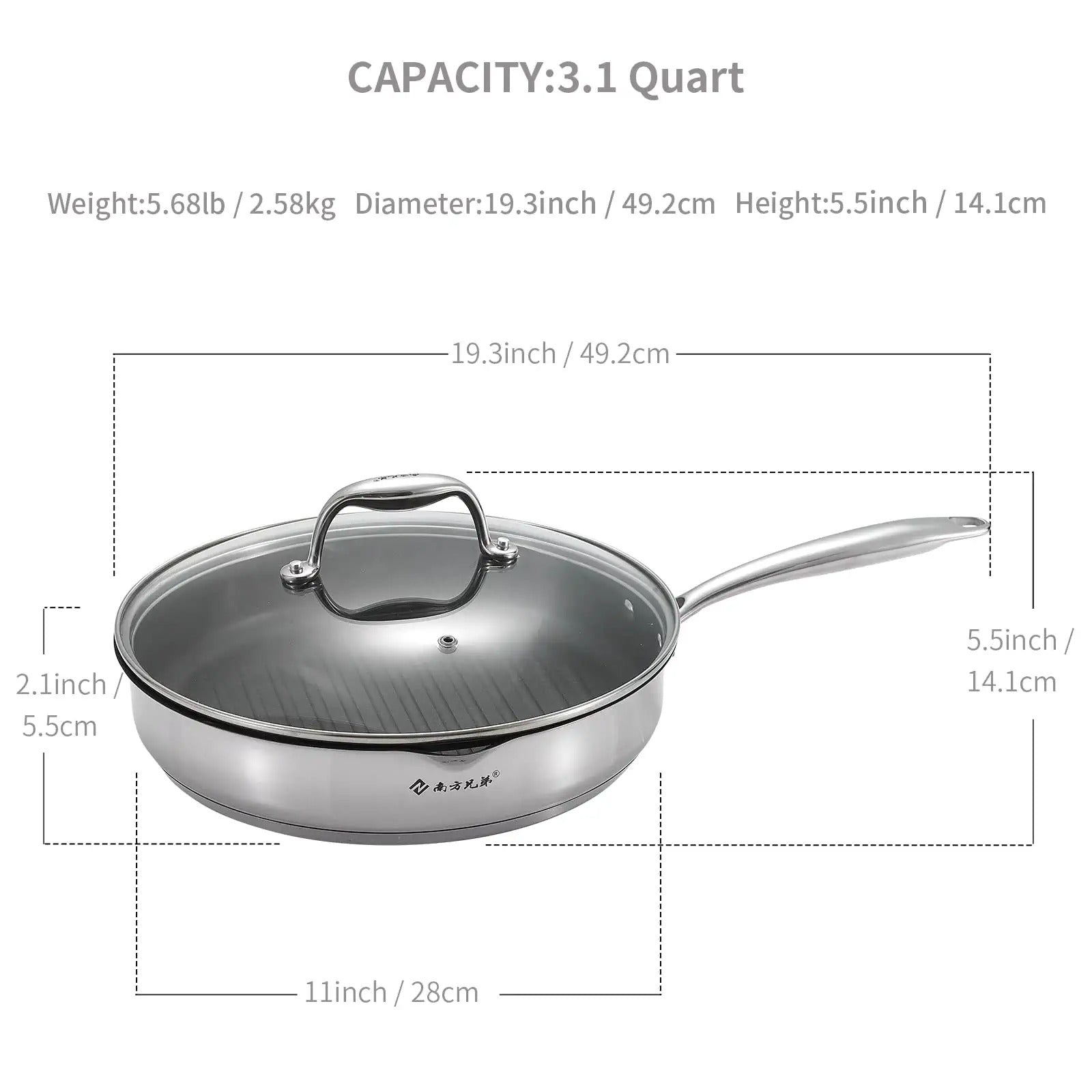 Pots and pans set Cast iron cookware non stick wok pan 316
